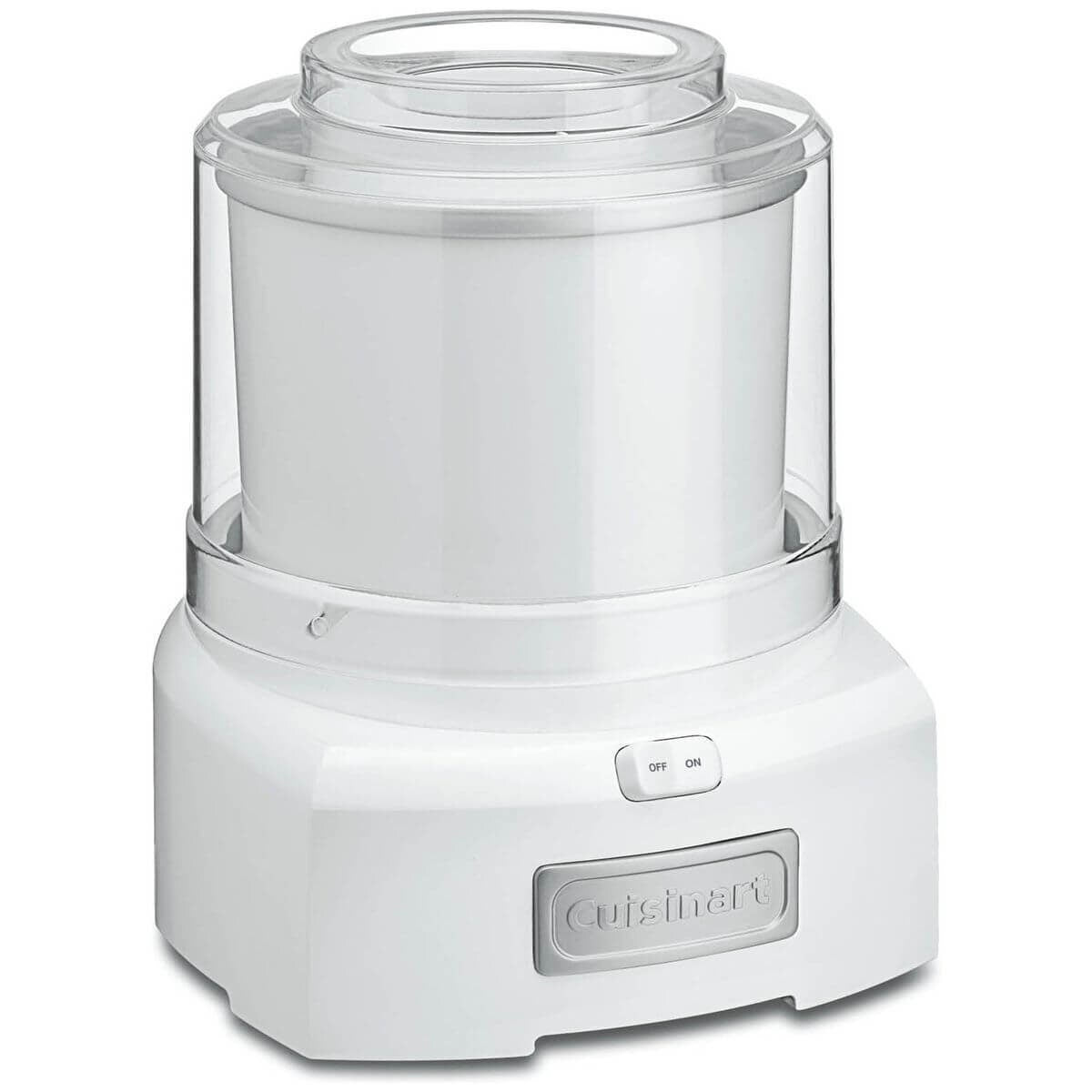 Cuisinart Flavours Ice Cream Maker with 1.5L Capacity - Double-Insulated Freezer Bowl - White - ICE-21XA