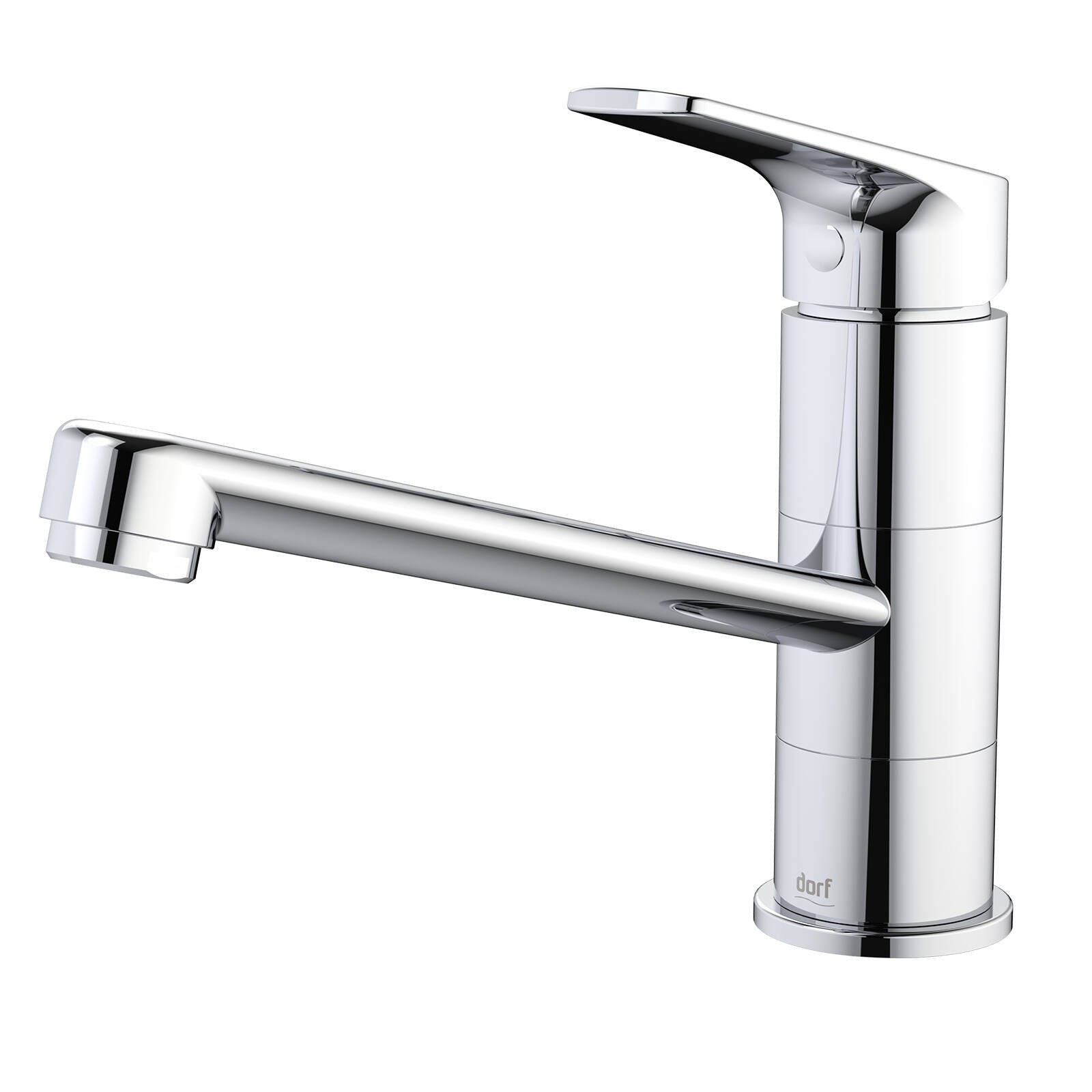 Dorf Kip Chrome Sink Mixer, Lead Free Brass, Ceramic Disc, 6L/min WELS 5 Star, WaterMark
