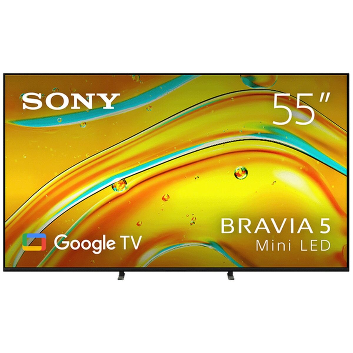 Sony 55 Inch Bravia 5 4K HDR Mini LED TV - XR Processor, Full Array Dimming, Google TV - K55XR50