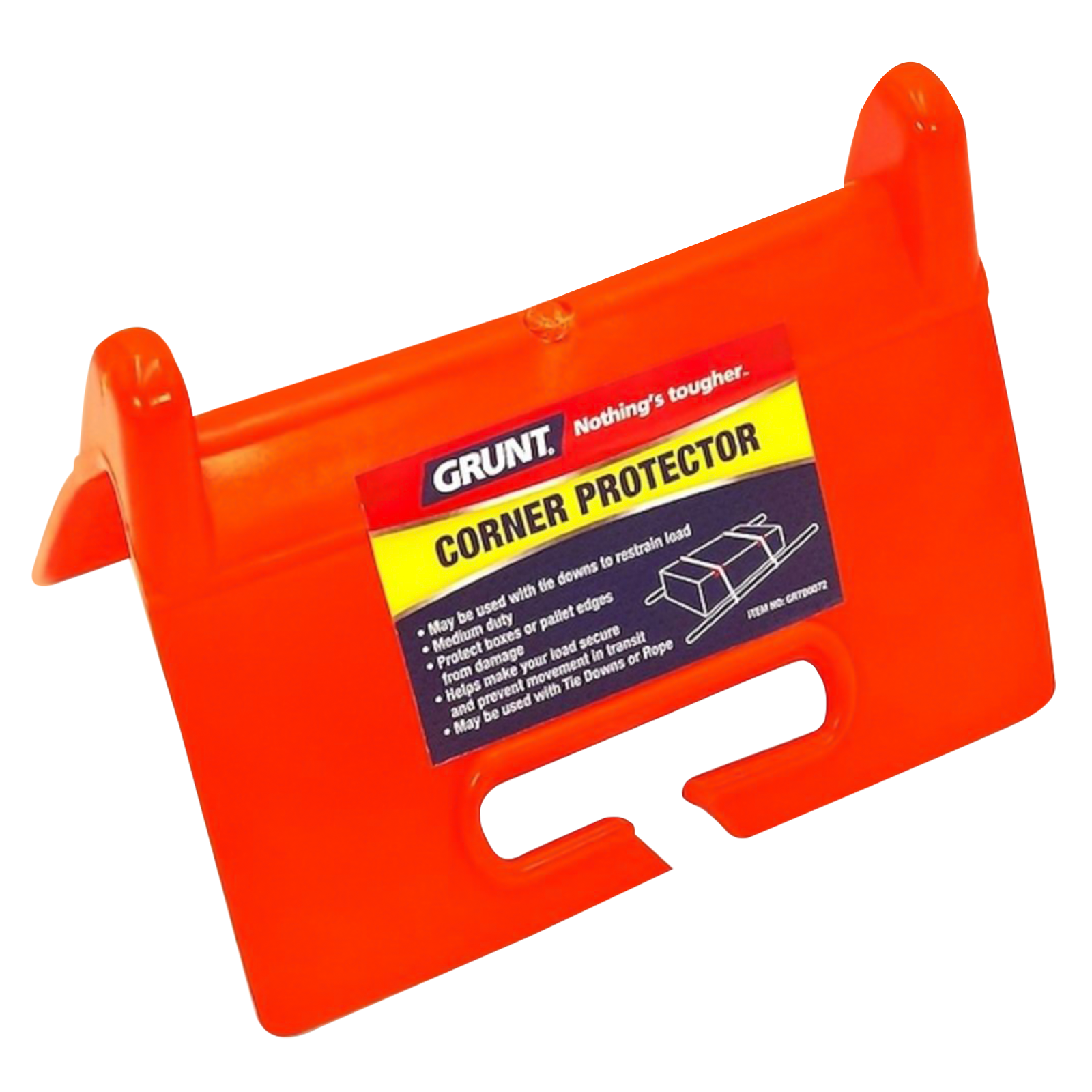 Grunt Open Edge Corner Tie Down Protector, Plastic