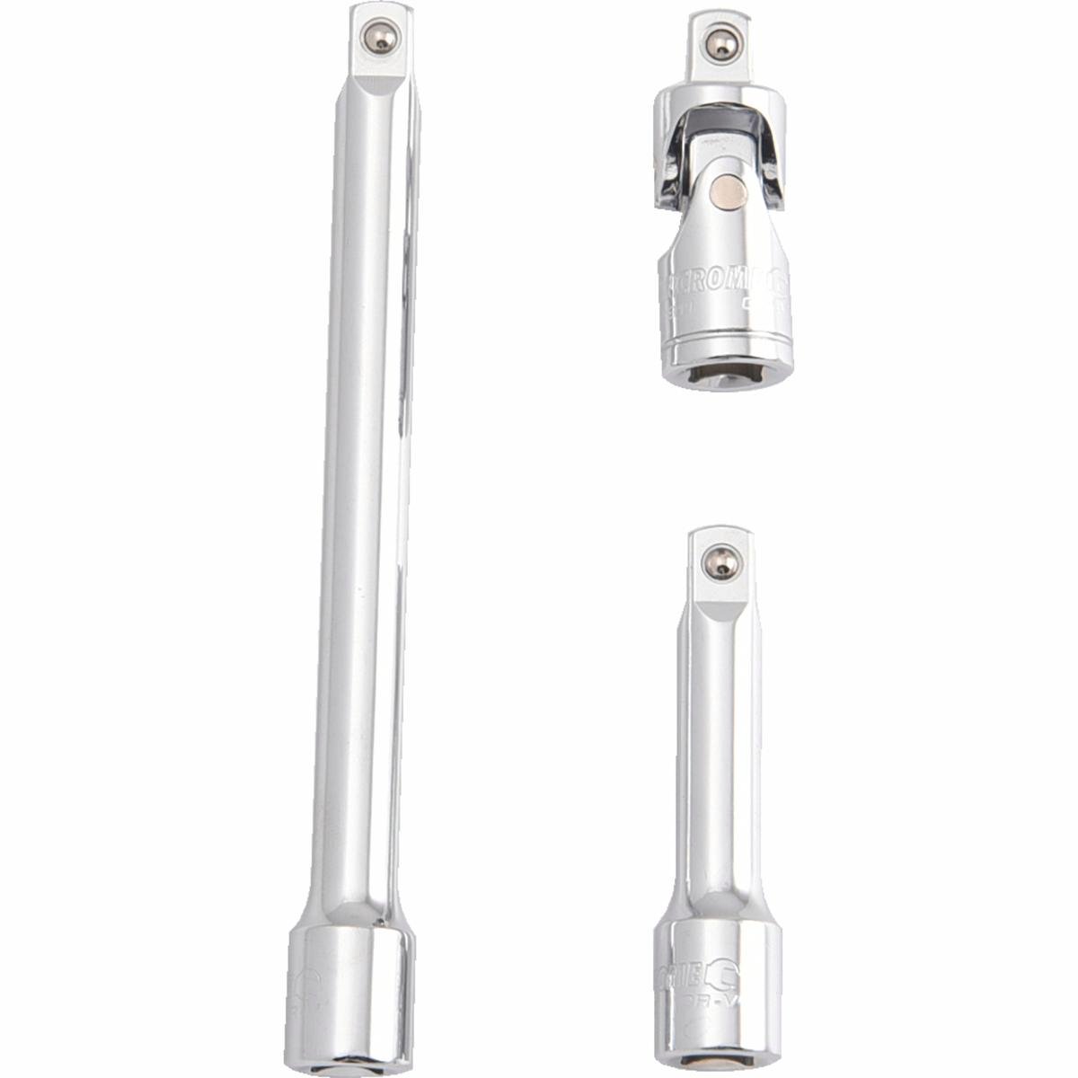 Kincrome Extension Bar Set - 3 Piece - Cr-V Steel - Rust Resistant - SuperSaverAU - view 1