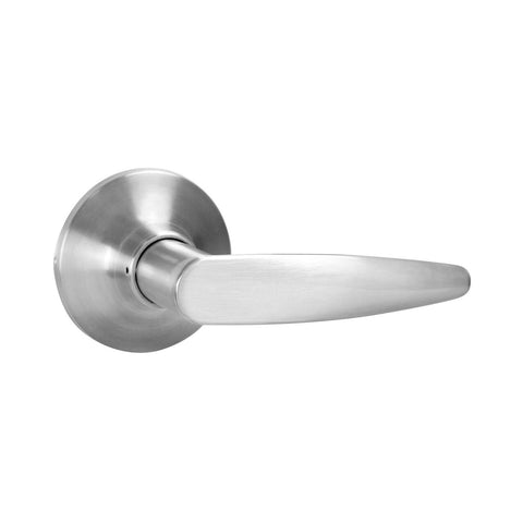 Delf Satin Chrome Pomona Dummy Lever Set, 138 x 64mm