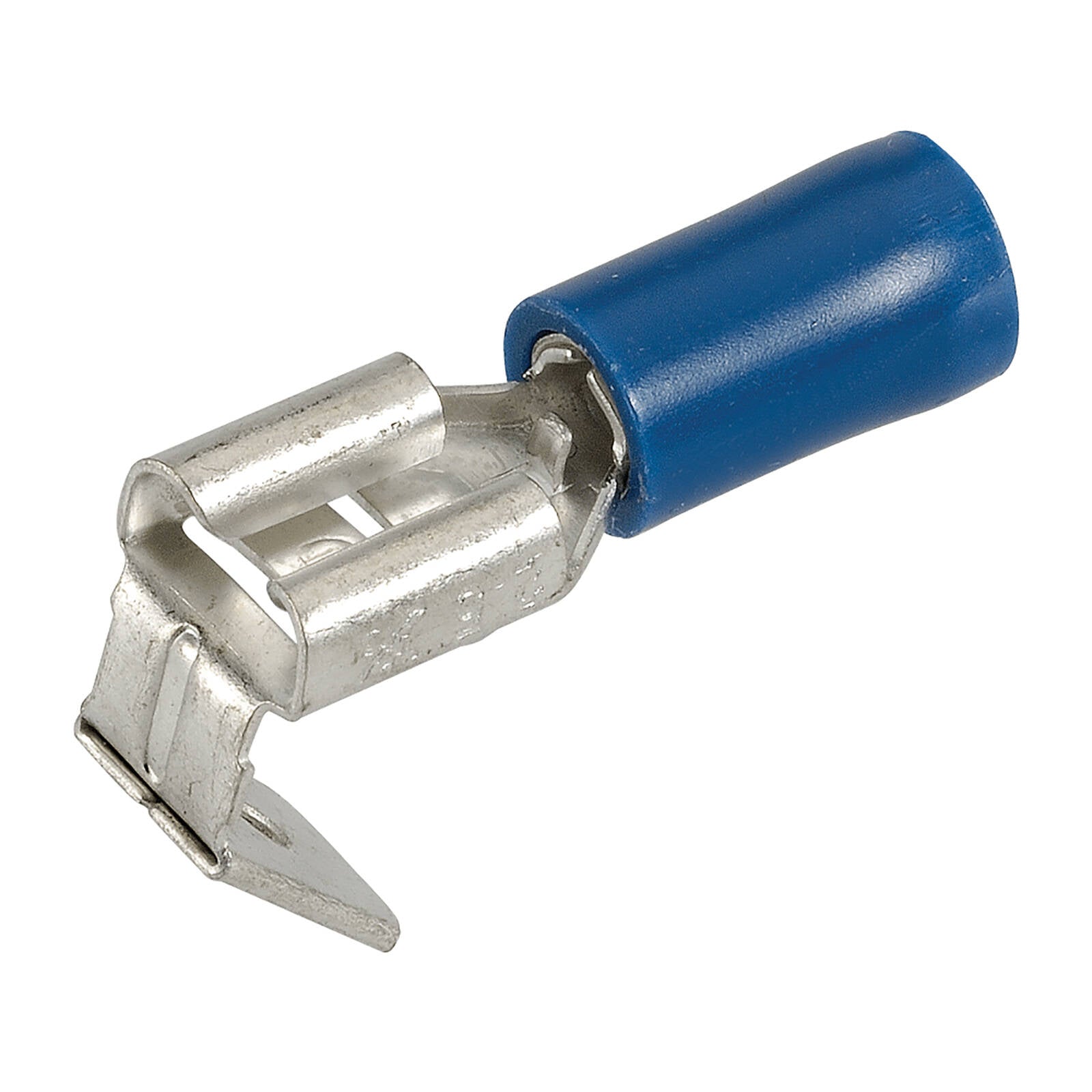 Narva Blue Double Crimped Flared Vinyl Insulated 2-Way Male/Female Piggy-Back Connector 4mm / 6.3 x 0.8mm (1/4") - 10 Pack