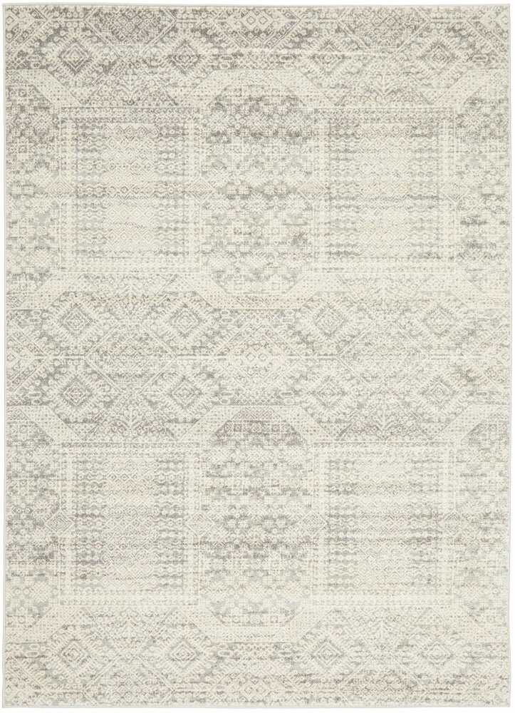 Rug Culture Mirage medium silver rug 230x160cm - 100% polypropylene pile, power loomed - MIR351SIL230X160
