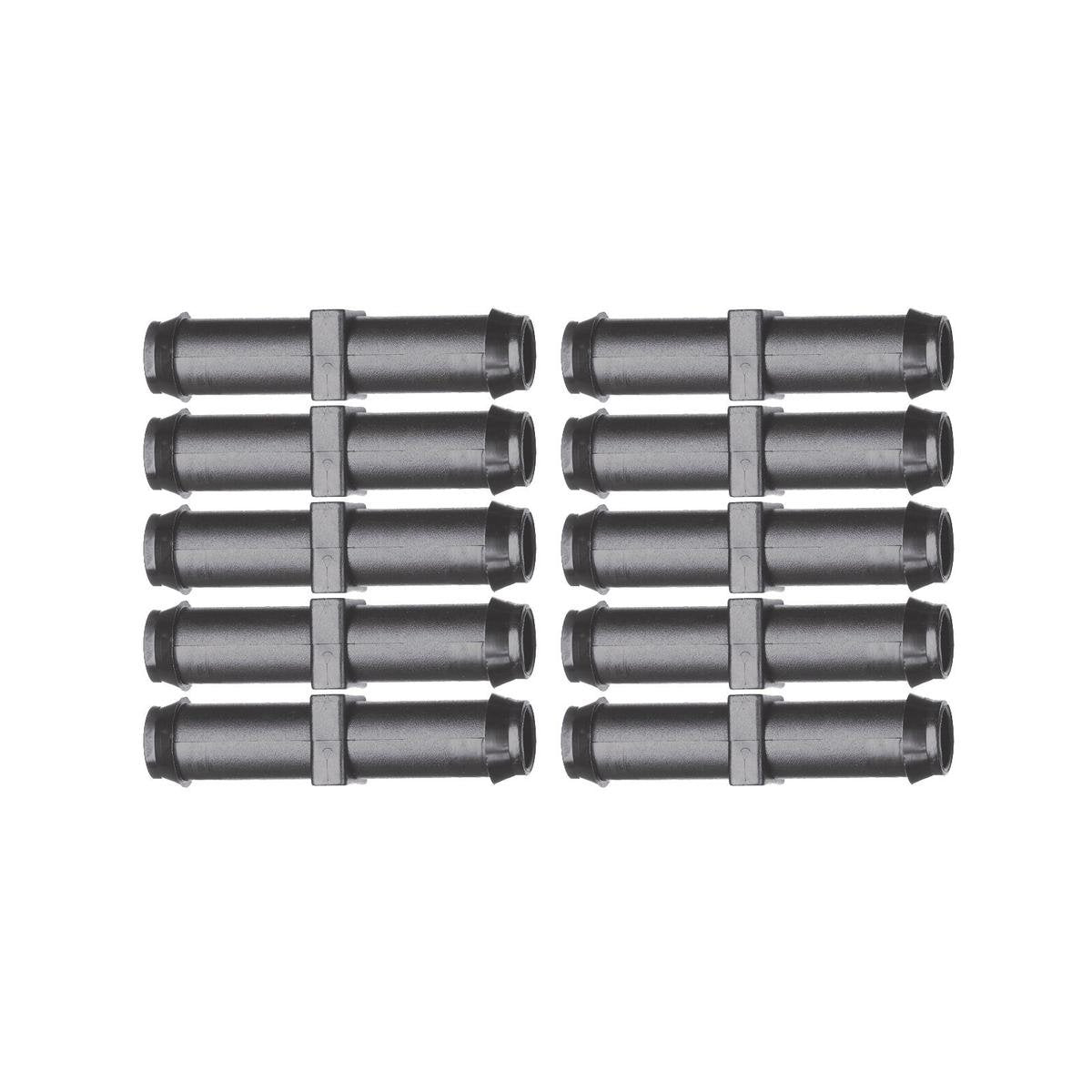 Pope 13mm Barbed Joiner 10 Pack Polypropylene UV Stabilised Flow - SuperSaverAU - view 1