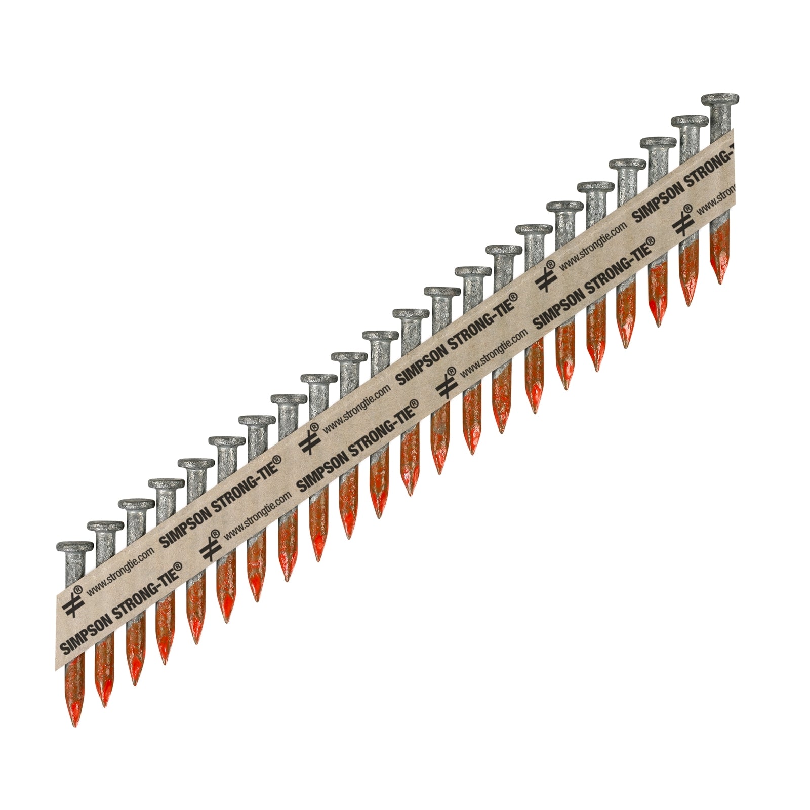 Simpson Strong-Tie 3.75 x 38mm Hot-Dip Galvanised Smooth Shank Collated Connector Nail 500 Pack
