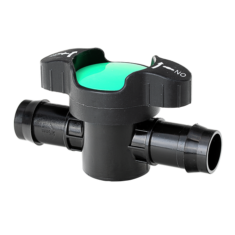 K Rain 25mm Barbed Inline Valve - Black - UV Stabilised - KV25 - SuperSaverAU - view 1