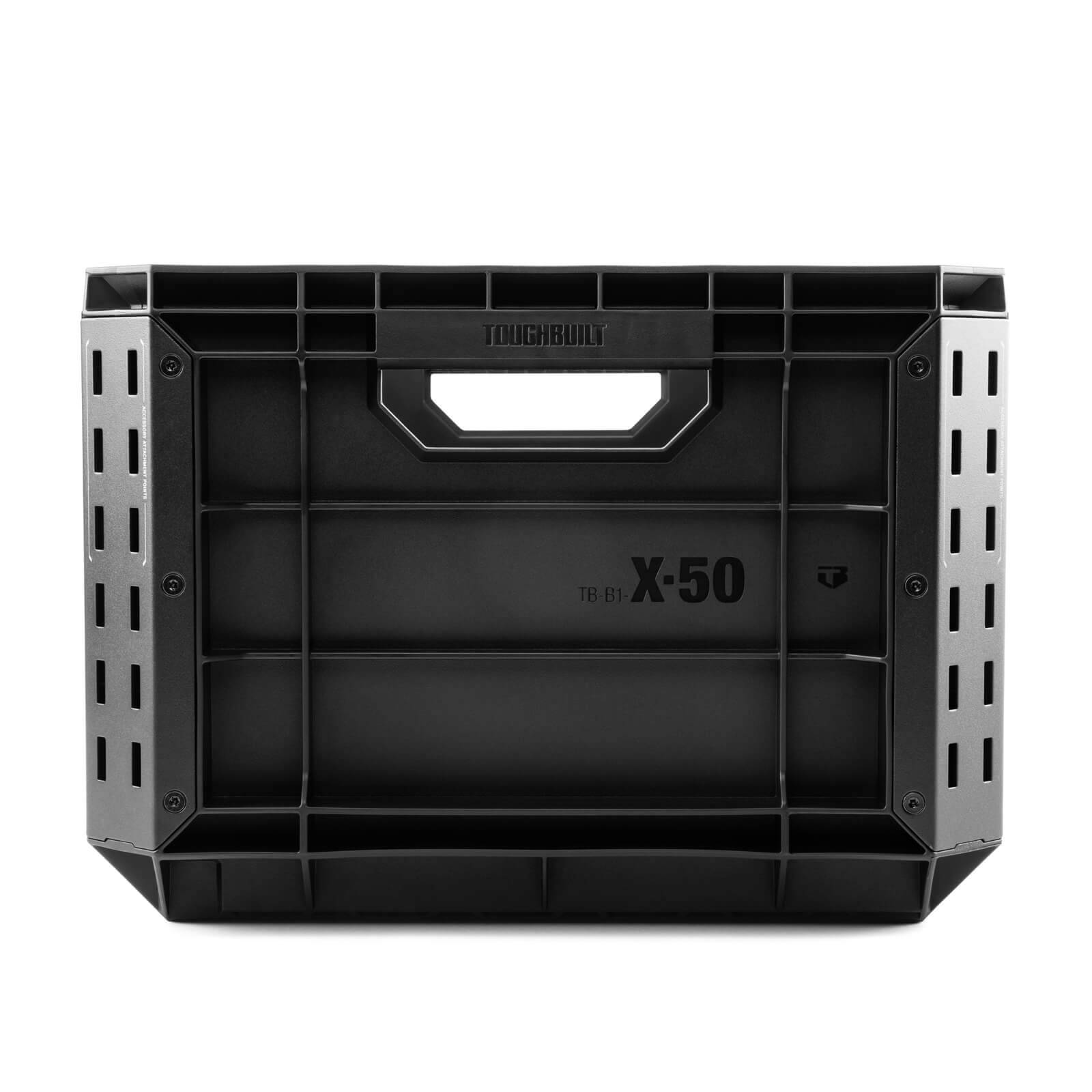 ToughBuilt StackTech Tool Crate with Auto-Locking Mechanism
