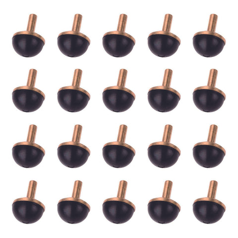 Kinetic 12mm Dome Brass Tap Valve 20 Pack