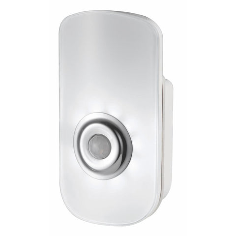 Click Nightguard Mini Rechargeable Nightlight - 40 Lumen - White - 58mm x 111mm x 69mm - SuperSaverAU - view 1