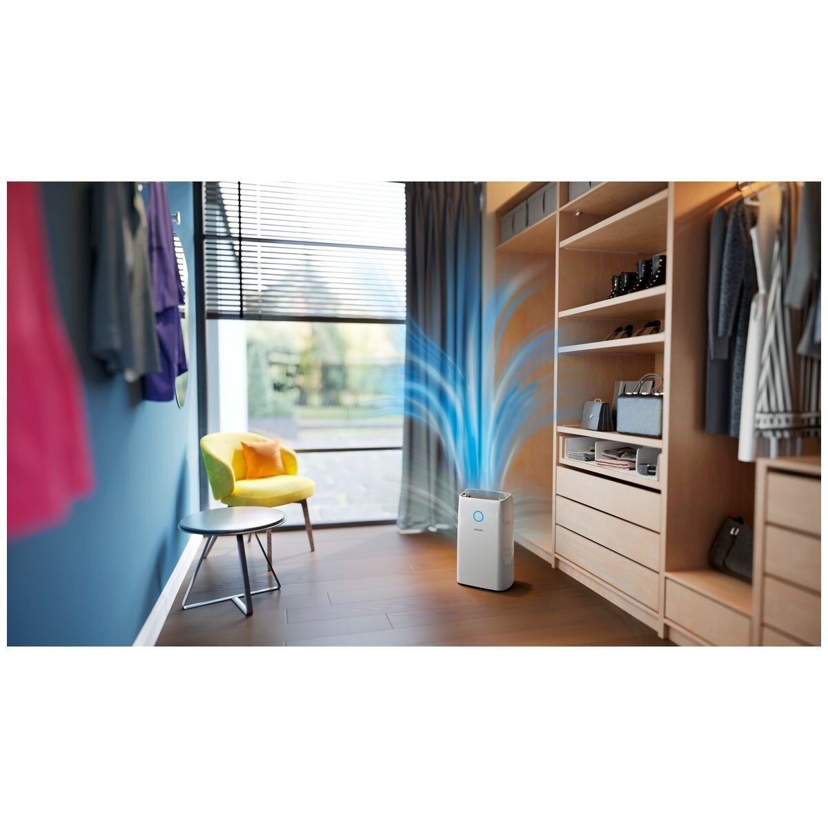 Philips 3000 Series Air Dehumidifier - Up To 34.3L Per Day, 4L Tank, Aroma Dispenser - DE3306-71