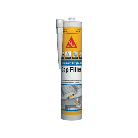 Sika Sikaseal Acrylic - 310ml - Acrylic - Paintable Interior Use - SuperSaverAU - view 1