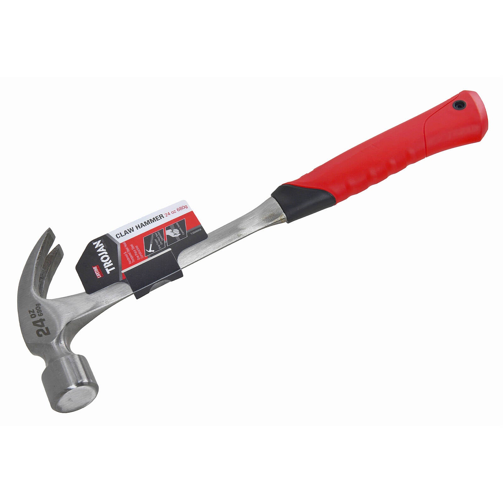 Trojan 24oz (680g) Steel Claw Hammer