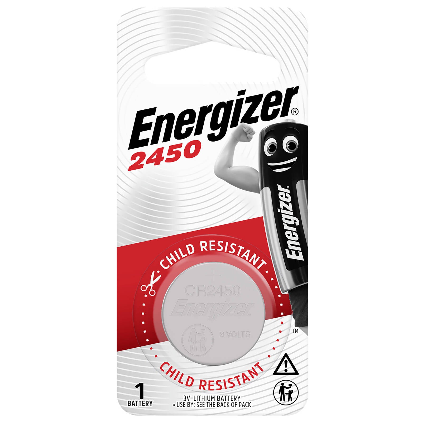 Energizer 2450 Lithium Coin Battery 1 Pack