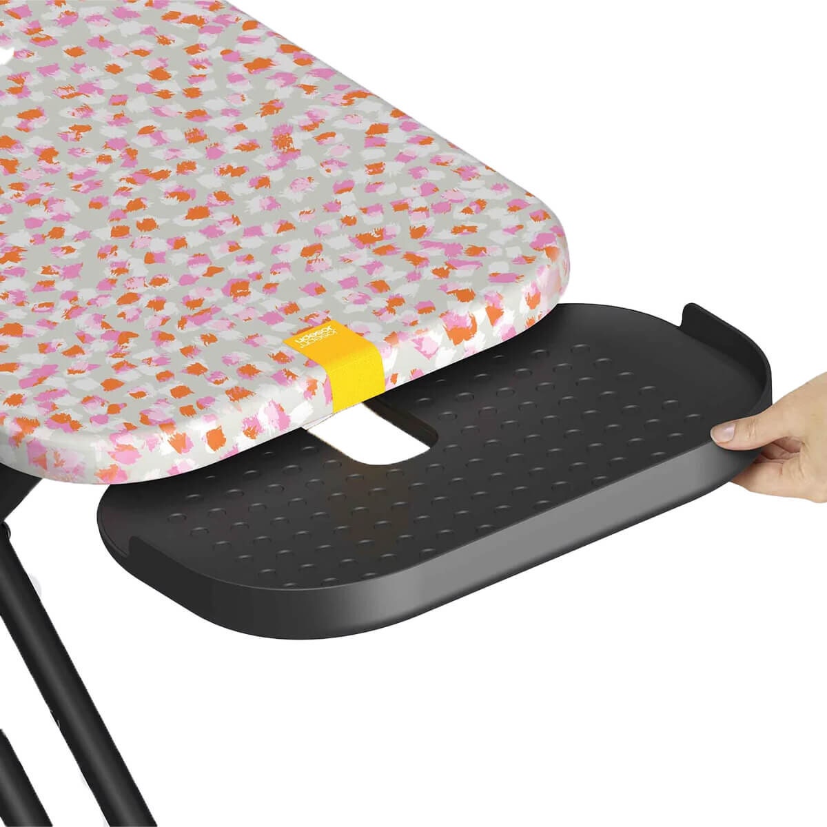 Joseph Joseph Glide Max ironing board - peach blossom pattern, retractable steam iron rest - 50029