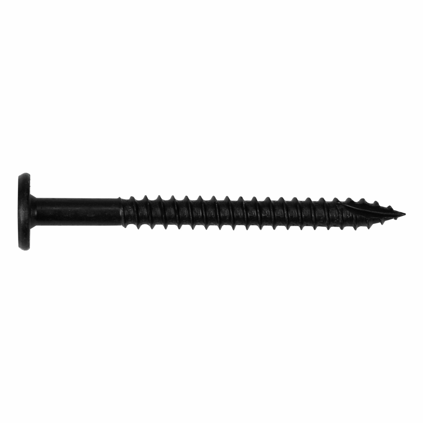 Otter 14g x 70mm Matt Black Type 17 Wafer Head Screws - 36 Pack