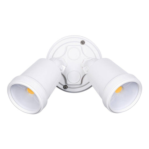Brilliant White Raptor III Twin Flood Light - 20W - 1800 Lumens - IP65 Weather Resistant - SuperSaverAU - view 1