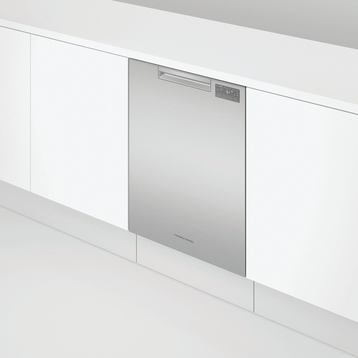 Fisher & Paykel Series 5 Built Under Dishwasher - 15 Place Settings, Stainless Steel, WiFi - DW60UC2X2