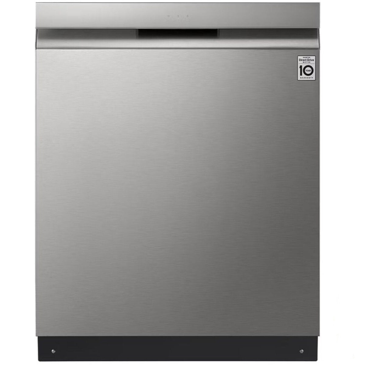 LG 60cm Built Under Dishwasher - 15 Place Settings, Platinum Steel, QuadWash, TrueSteam - XD3A25UPS