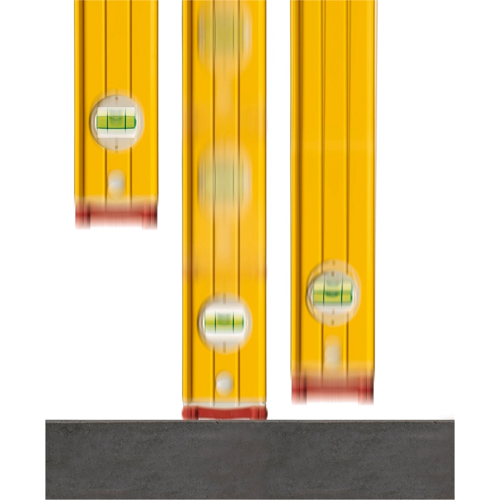 Stabila 600mm Trade Spirit Level, Extruded Aluminium, 3 Vials, Waterproof