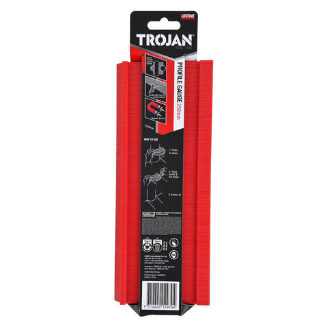 Trojan 250mm Profile Gauge - Durable ABS - Magnetic Back - Lifetime Warranty - SuperSaverAU - view 1