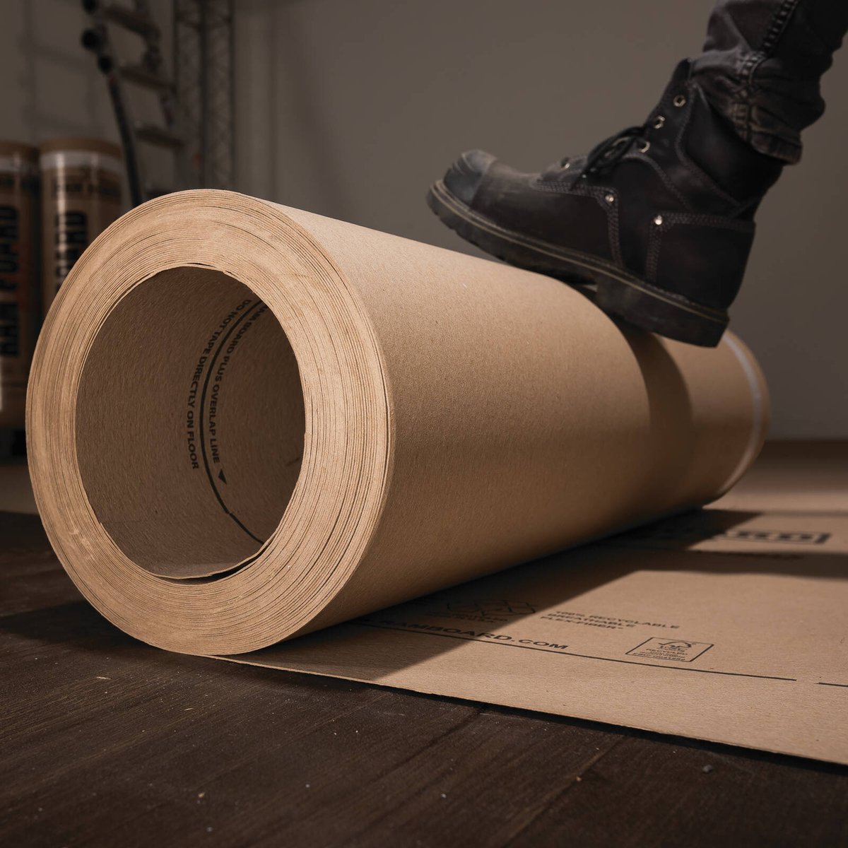 Ramboard Surface Protect Plus 29.4m² Pre-Taped Floor Protection Roll