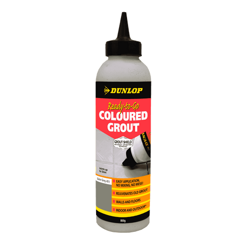 Dunlop 800g Ready-To-Go Coloured Grout Slate Grey