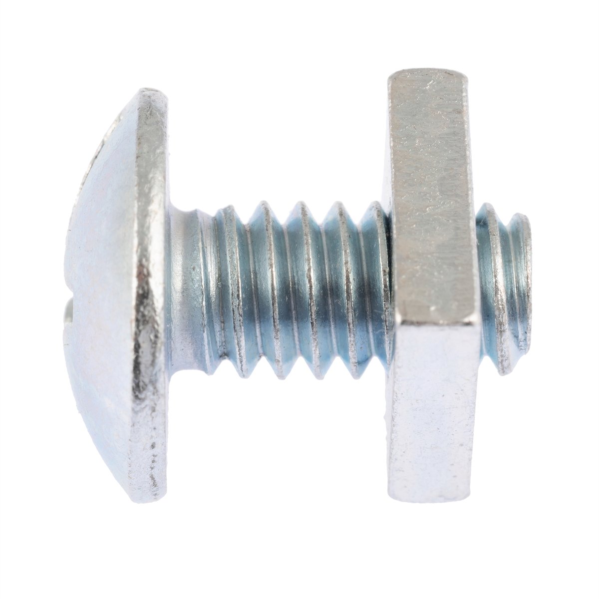 Zenith Mushroom Head Bolts and Nuts 1/4 x 12mm Zinc Plated 50 Pack - SuperSaverAU - view 2