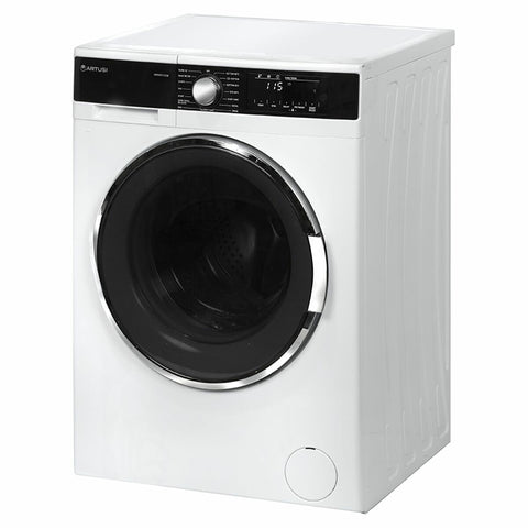 Artusi 7kg Front Load Washing Machine - White, Allergy Program, Eco Wash, Delay Start - AWM1712W