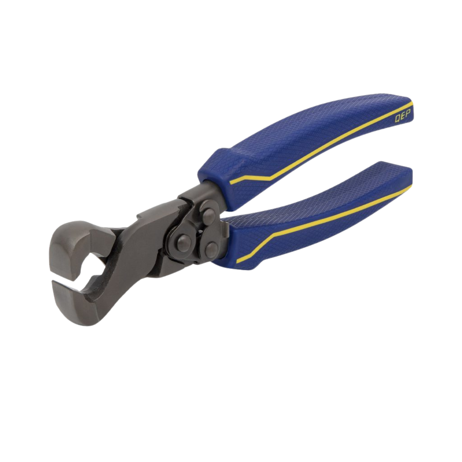 QEP Pro Compound Tile Nippers, Carbide Tips, Non-Slip Rubber Grip