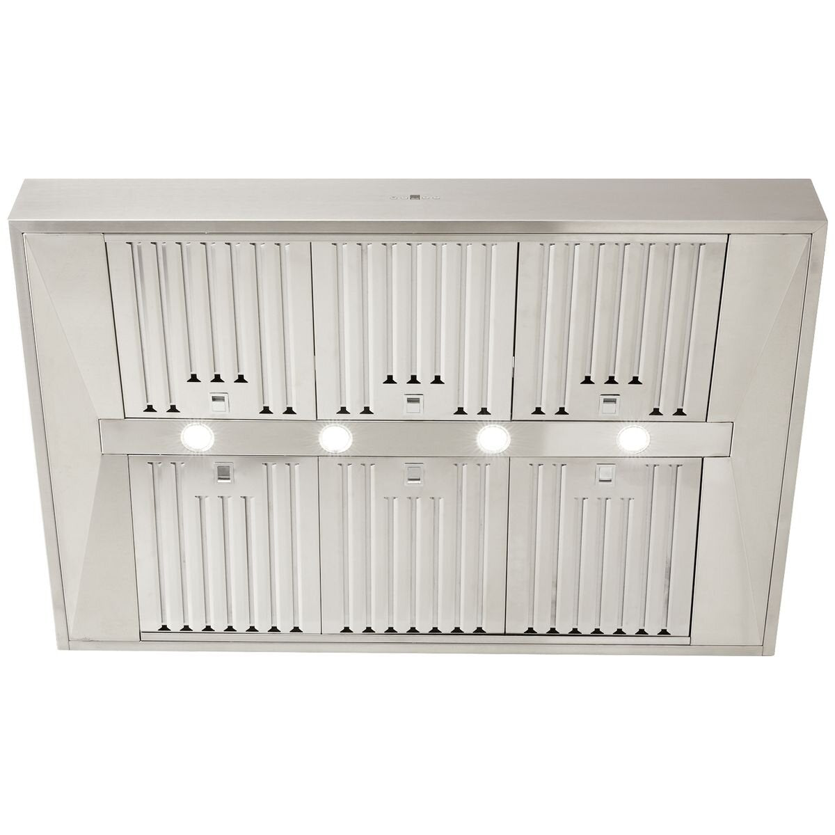 Schweigen 120cm BBQ Canopy Rangehood - Stainless Steel, 2500m³/h, 5 Fan Speeds, LED Light - CL7372PAK