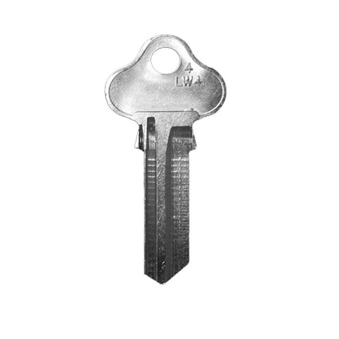 EHI Silver Blank Key - 50mm Nickel Plated Brass - Easy To Carry - SuperSaverAU - view 1