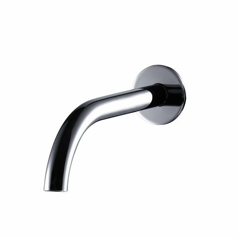 Rogerseller Eccentric Wall Basin Spout 200mm - Chrome - 6 Star Water Rating - 3606004101