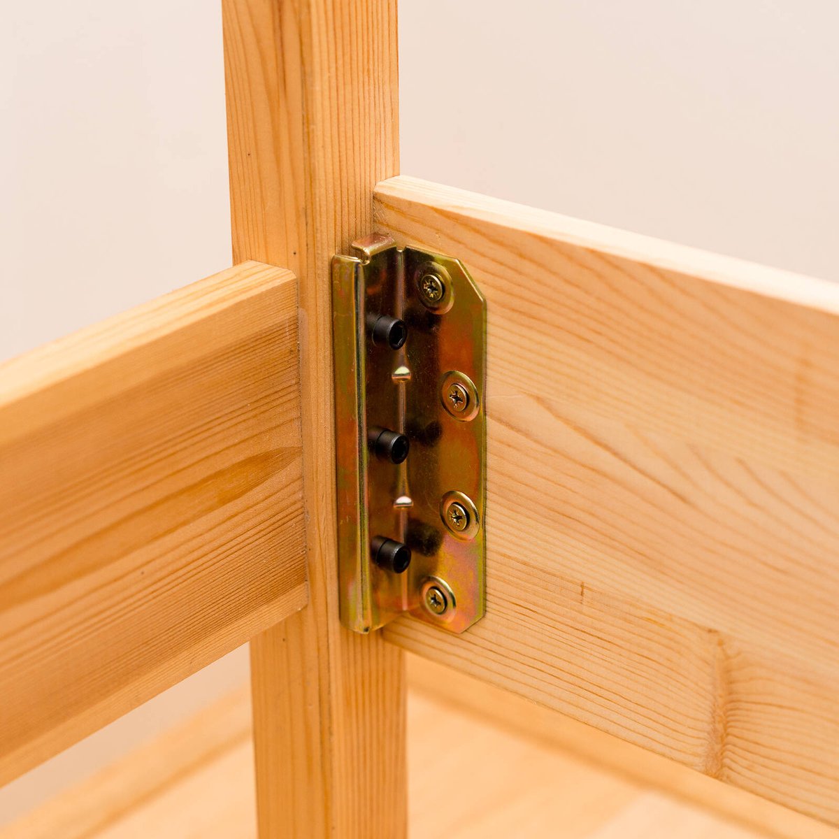 Taskmaster 120 x 40mm Steel Bed Bracket - Set of 4