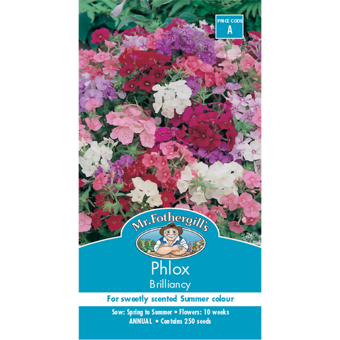 Mr Fothergill's Phlox Brilliancy Flower Seeds