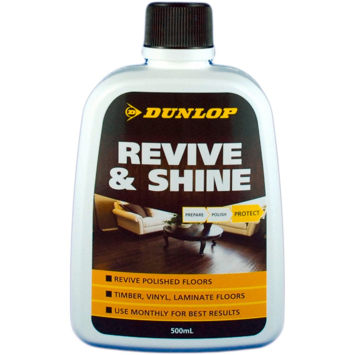 Dunlop Trade 500ml Revive & Shine Neutral Multipurpose Floor Cleaner & Maintainer