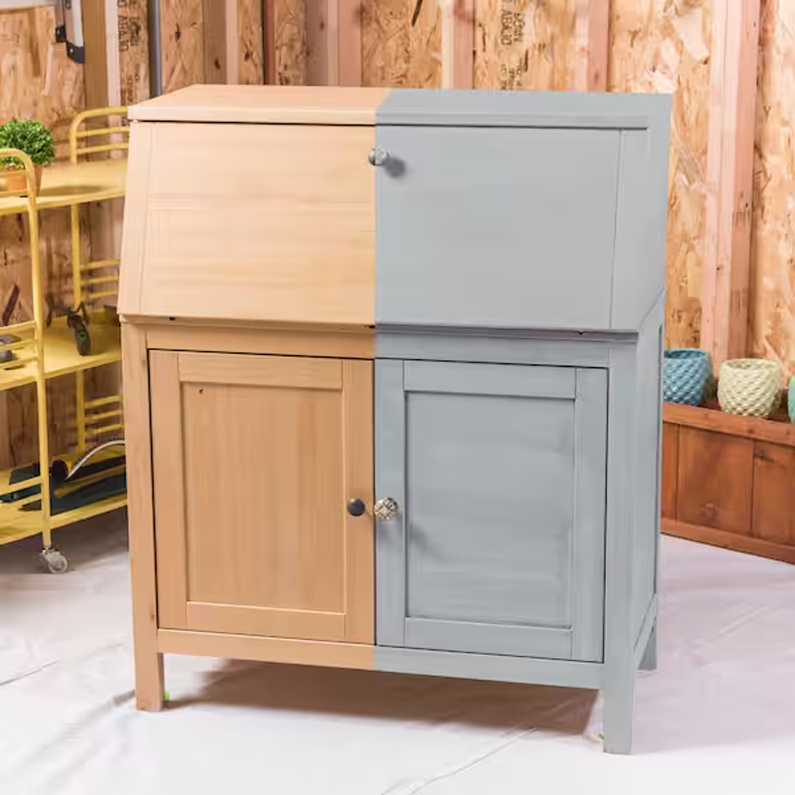 Rust-Oleum Chalked Ultra Matt Aged Grey Furniture Paint 887ml