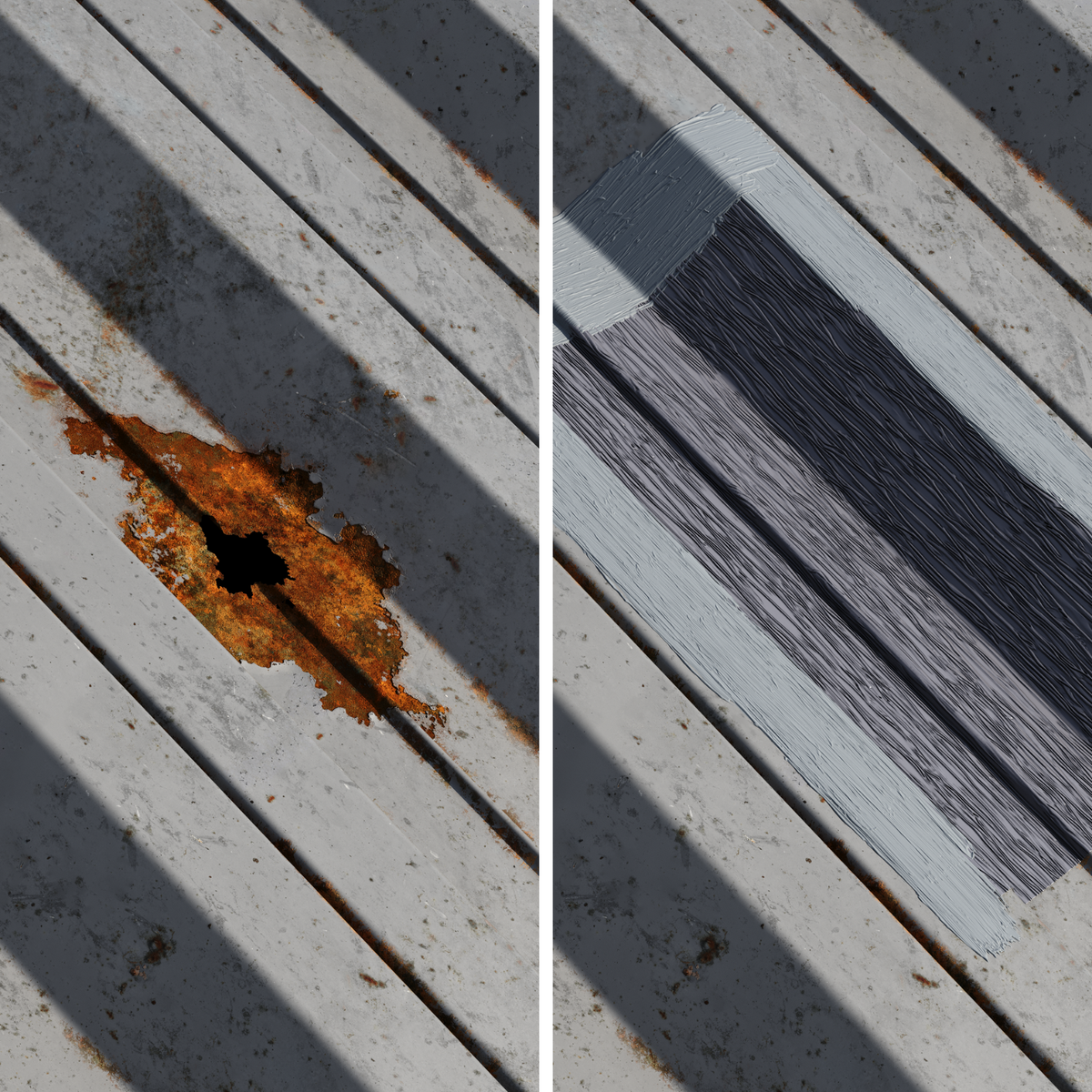 Fix It Fast Roof Repair Kit - Metal Roofs Gutters - 300mm Patch - 125g - 5 Minute Repairs - SuperSaverAU - view 3