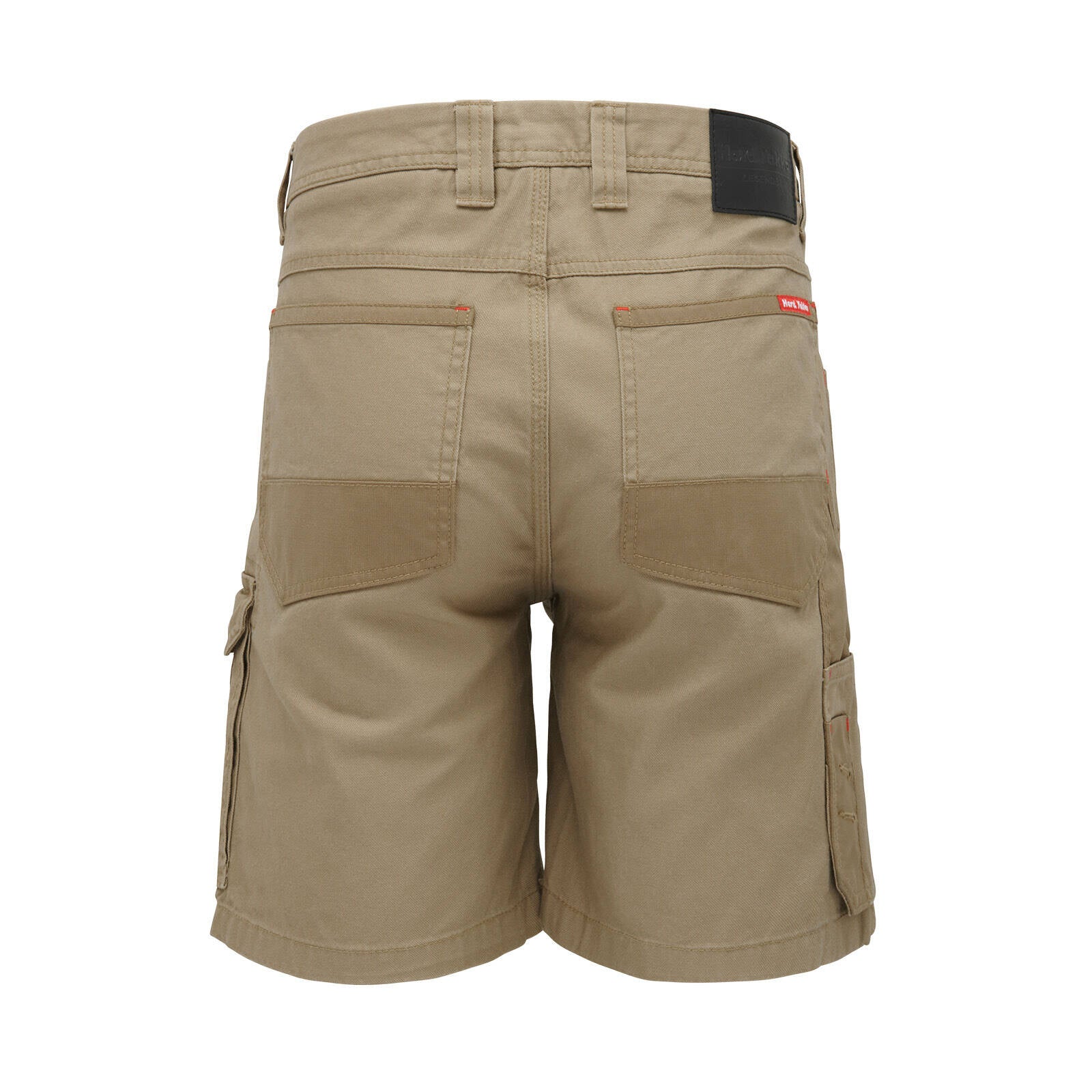 Hard Yakka Men's Legends Cotton Cargo Shorts Khaki, Size 97R, 340gsm 100% Cotton, Triple Stitched