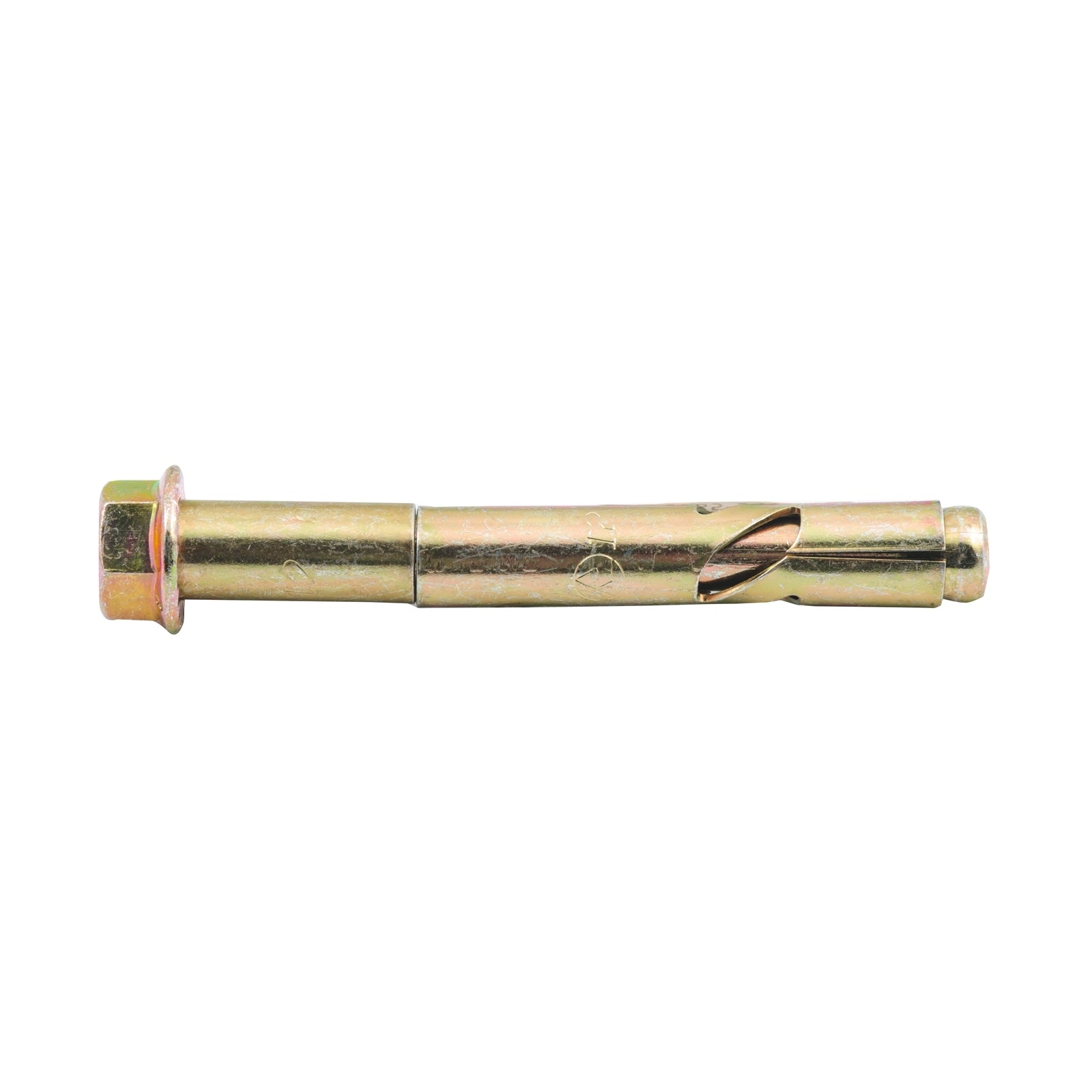 Ramset DynaBolt Plus 12 x 100mm Hex Nut Masonry Sleeve Anchor - Gold Passivated