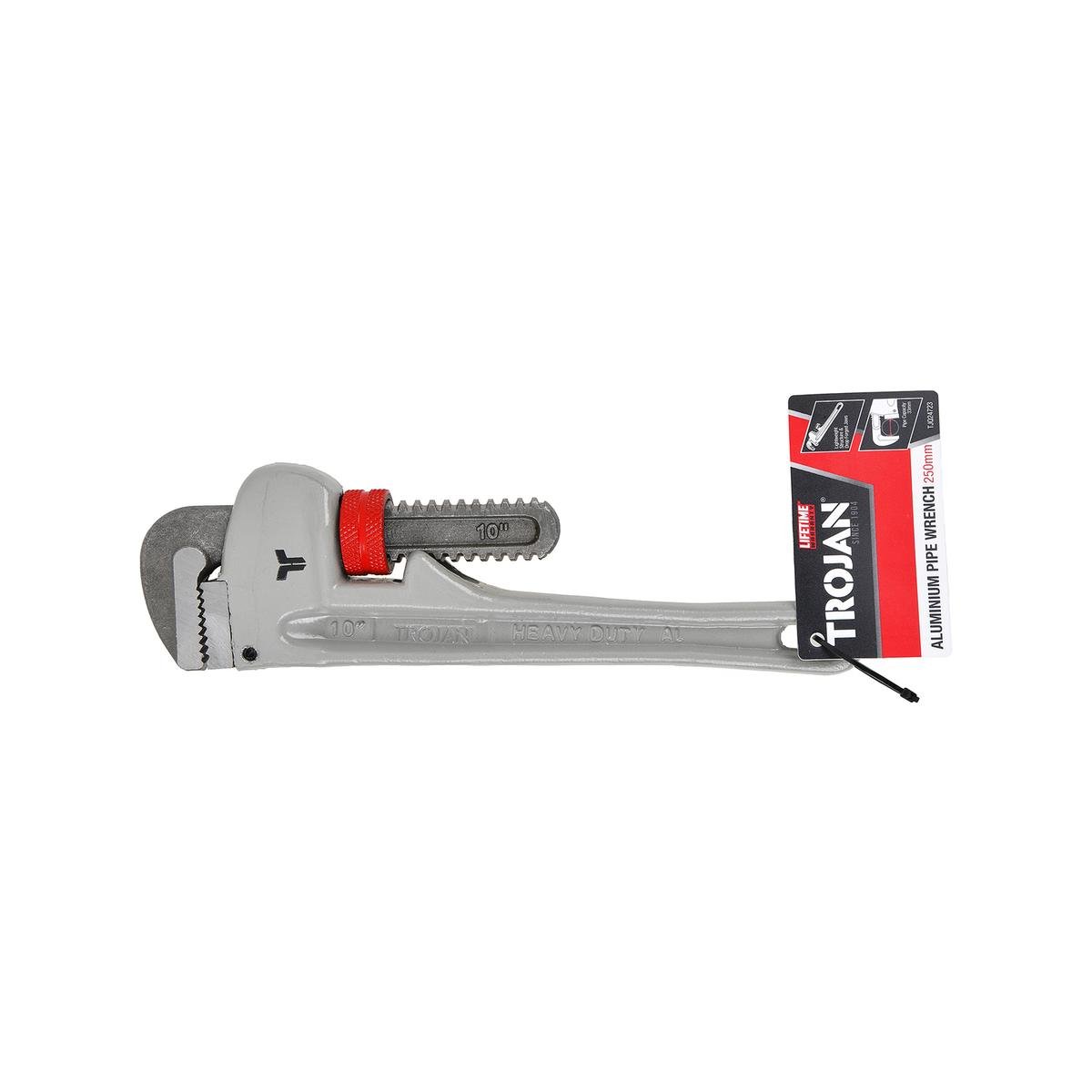 Trojan 250mm Aluminium Pipe Wrench
