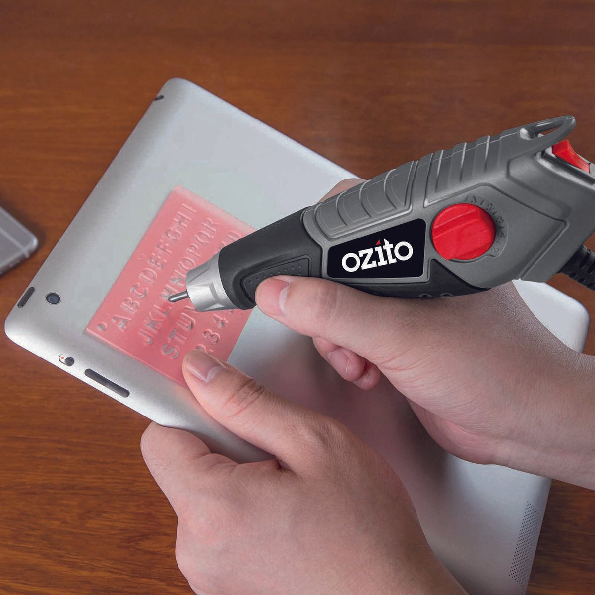 Ozito 15W Electric Engraver EGR-2050, 6000 RPM, 5 Position Stroke, 240V