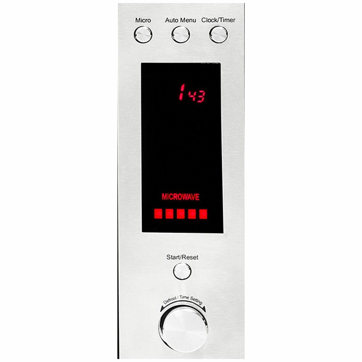 Artusi 31L freestanding convection microwave oven - 900W, stainless steel, grill, auto cook - AMC31X