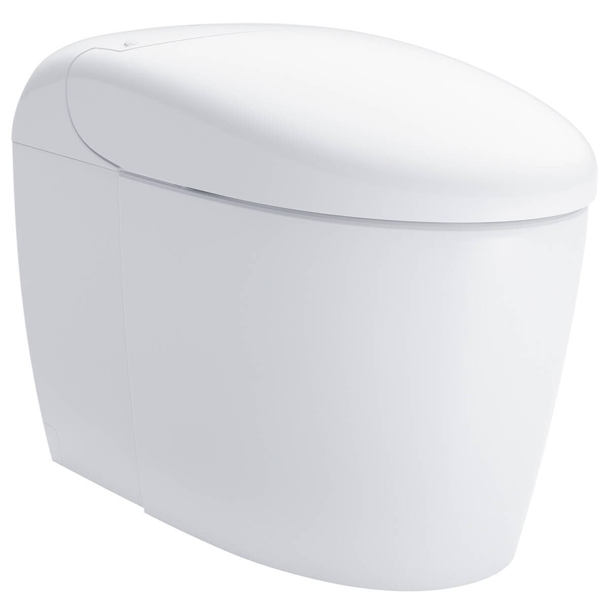 Toto Neorest RS Wall Faced Smart Toilet Suite - P-Trap, Tornado Flush, Rimless Bowl - NEOREST-RS-P120