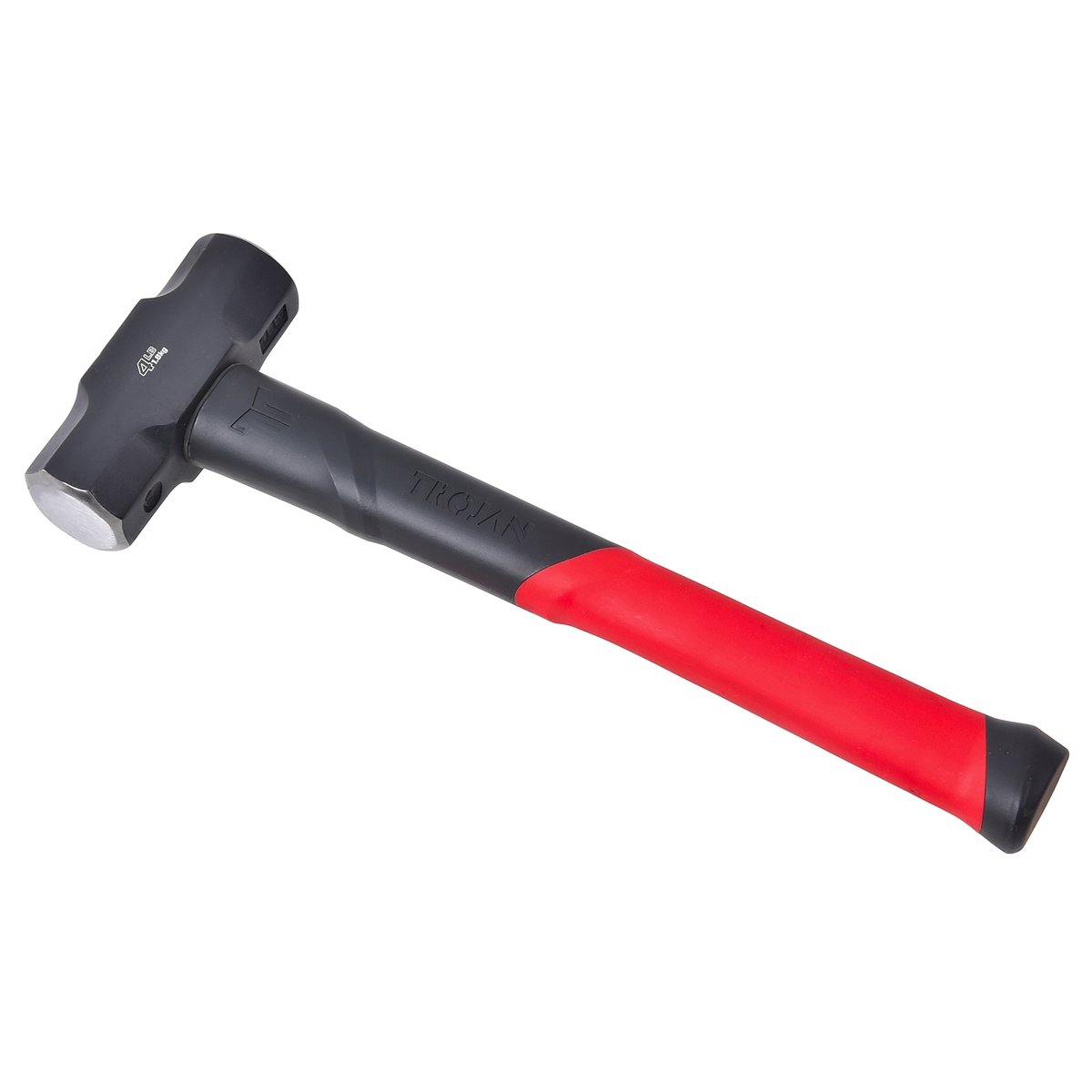 Trojan 4lb 1.8kg Fibreglass Handle Sledge Hammer