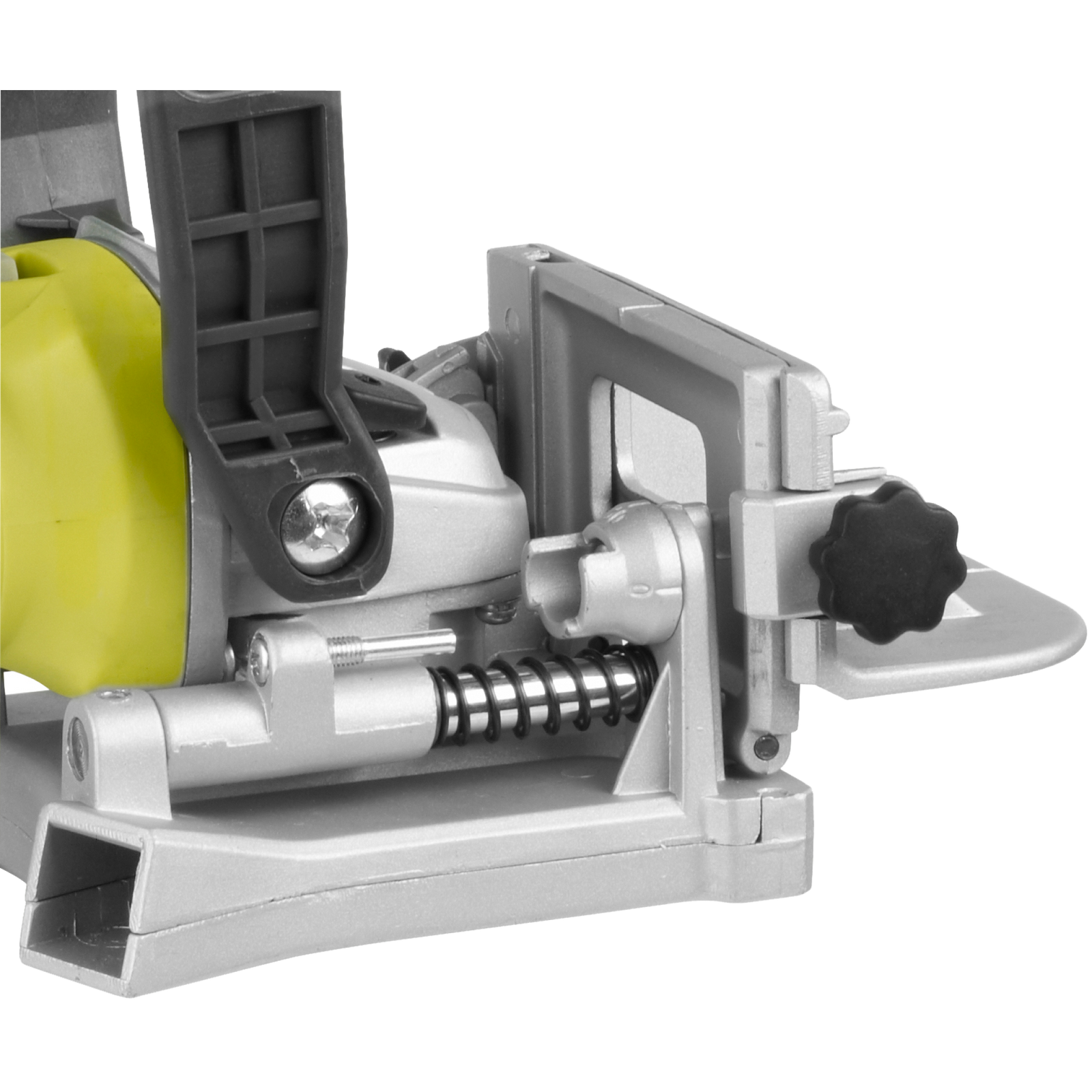 Ryobi 600W Corded Biscuit Joiner, Adjustable Fence, EBJ900RG