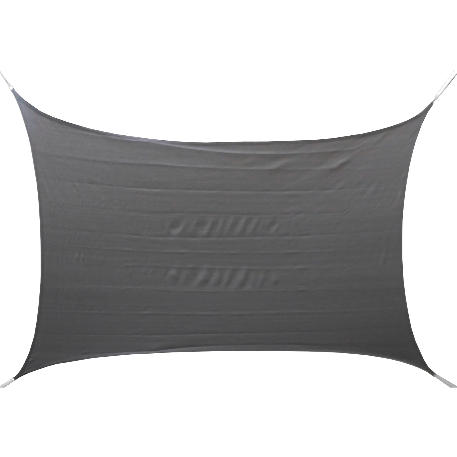 Marquee 3 x 5m Charcoal Rectangular Shade Sail - HDPE 93% UV Block
