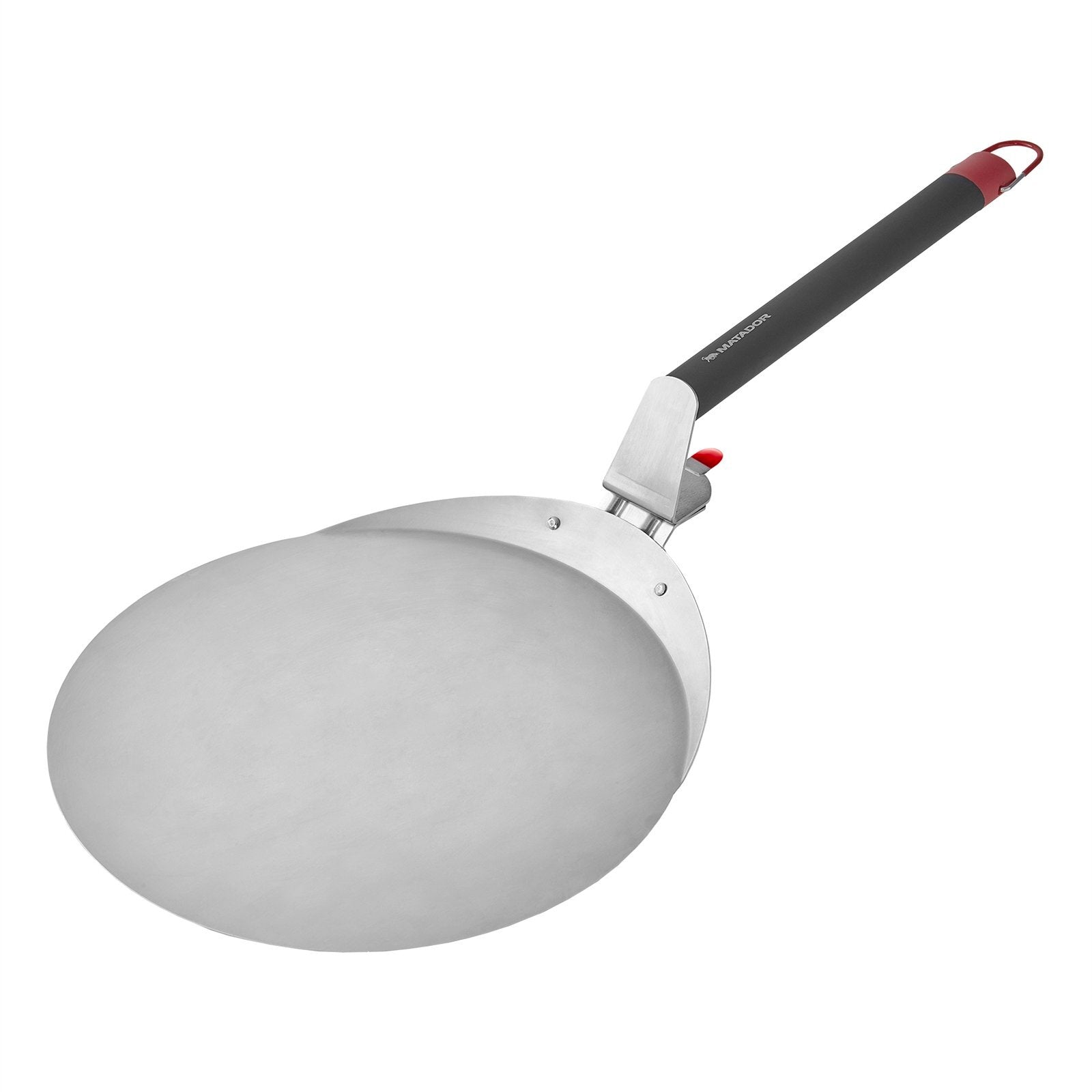 Matador Foldable Pizza Spatula - Stainless Steel with Soft-Grip Folding Handle