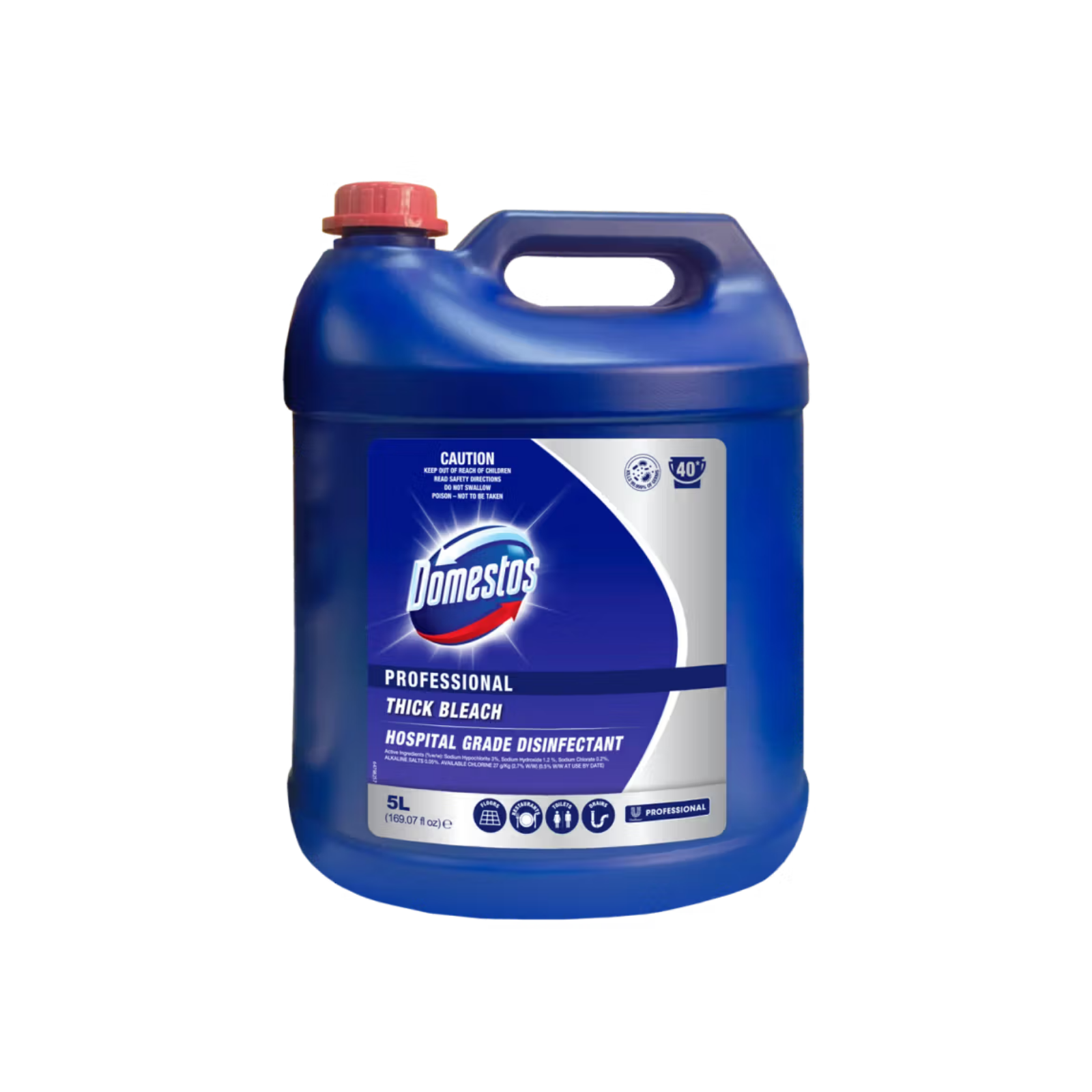 Domestos 5L Professional Thick Bleach - Original