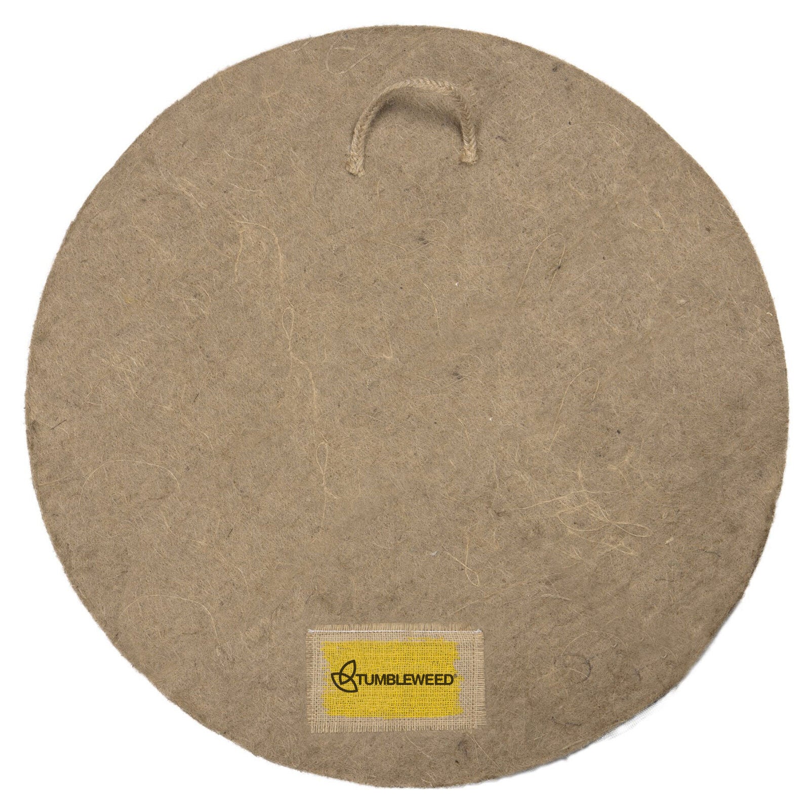 Tumbleweed Round Compost Blanket Brown Coconut Jute Fibre Odourless